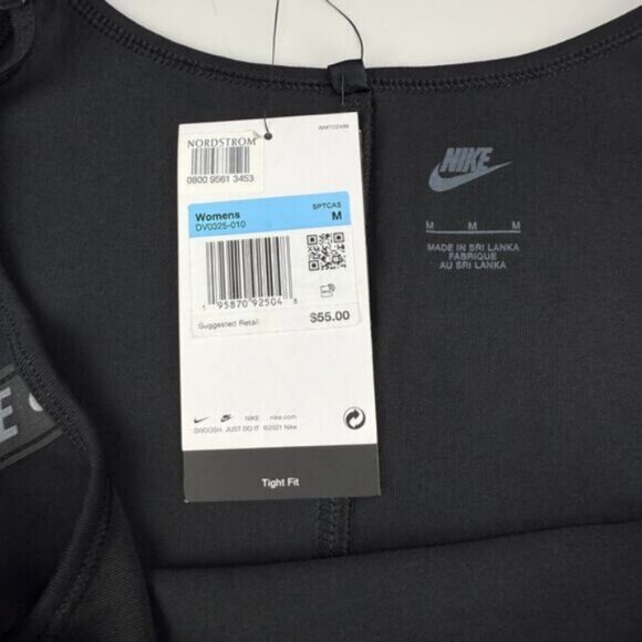 Nike Repeat Tape Unitard in Black Women's Size Medium - Picture 7 of 8